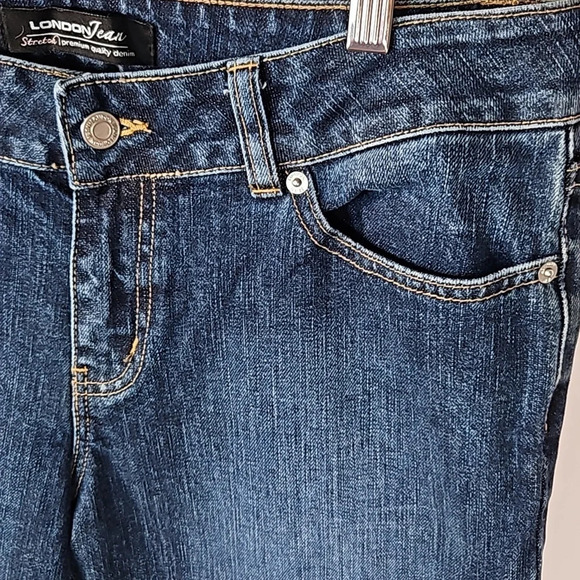 London Jean Stretch Bootcut Jeans Blue Size 10 - Picture 7 of 16